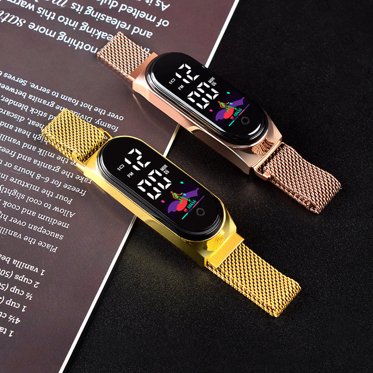 Innovative Colorful Waterproof Touch Screen Bracelet & Watch