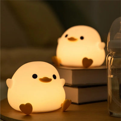 QuackySquish LED Night light Cute duck